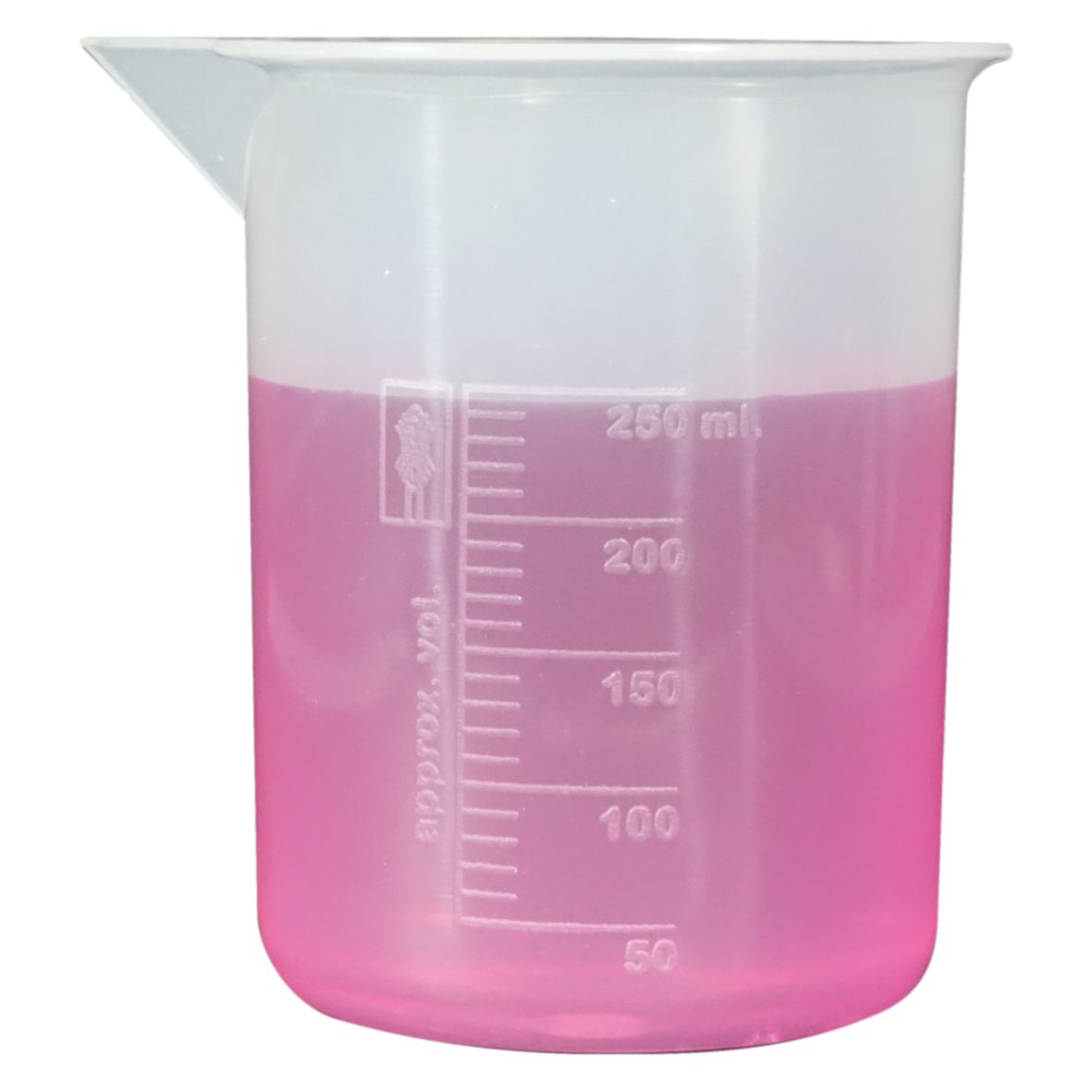 BEAKER POLYPROPYLENE GRADUATED  250ml