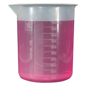 BEAKER POLYPROPYLENE GRADUATED 1000ml