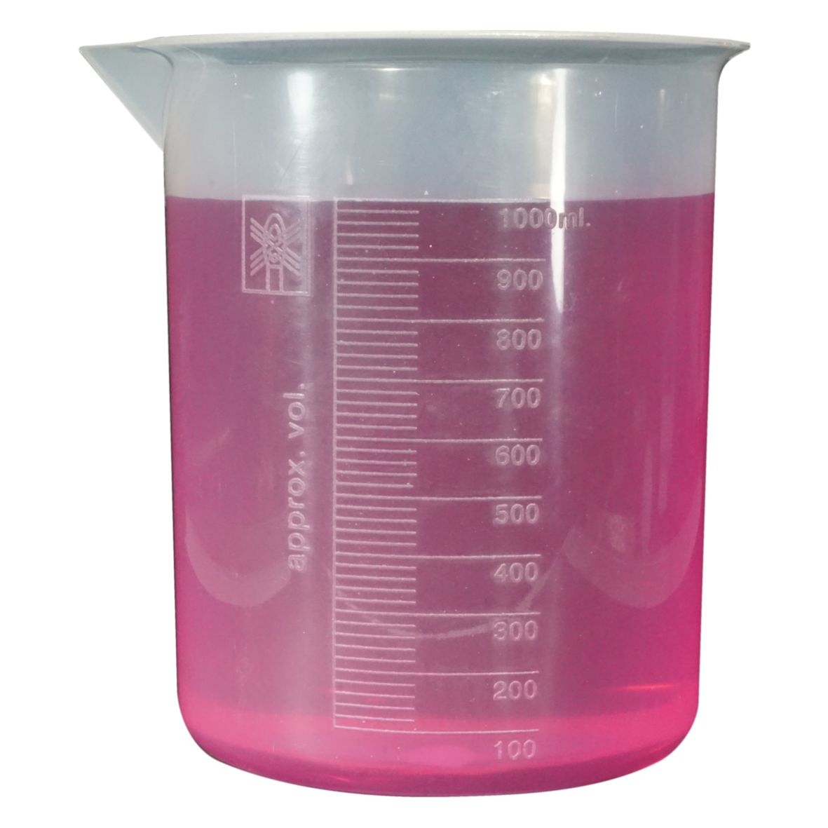 BEAKER POLYPROPYLENE GRADUATED 1000ml