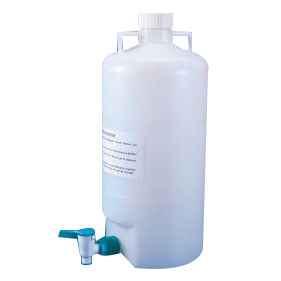 BOTTLE ASPIRATOR POLYPROPYLENE  5 000ML WITH STOPCOCK