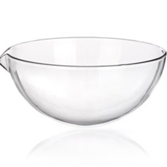 DISH EVAPORATING GLASS ROUND BOTTOM   60mm