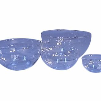 DISH EVAPORATING GLASS ROUND BOTTOM   90mm