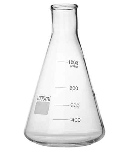 FLASK ERLENMEYER NARROW NECK GRADUATED 1000ml