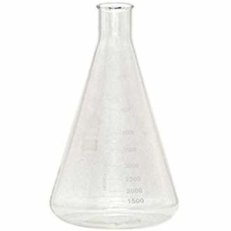 FLASK ERLENMEYER NARROW NECK GRADUATED 3000ml