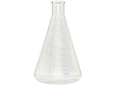 FLASK ERLENMEYER NARROW NECK GRADUATED 3000ml