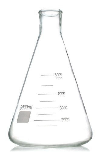 FLASK ERLENMEYER NARROW NECK GRADUATED 5000ml