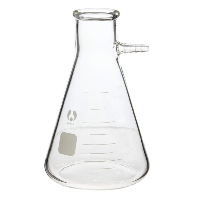 FLASK FILTER GLASS BUCHNER   500ml WITH SIDE ARM