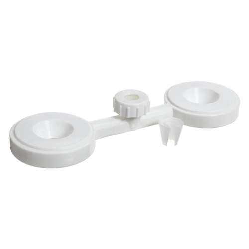 HOLDER FUNNEL POLYPROPYLENE DOUBLE