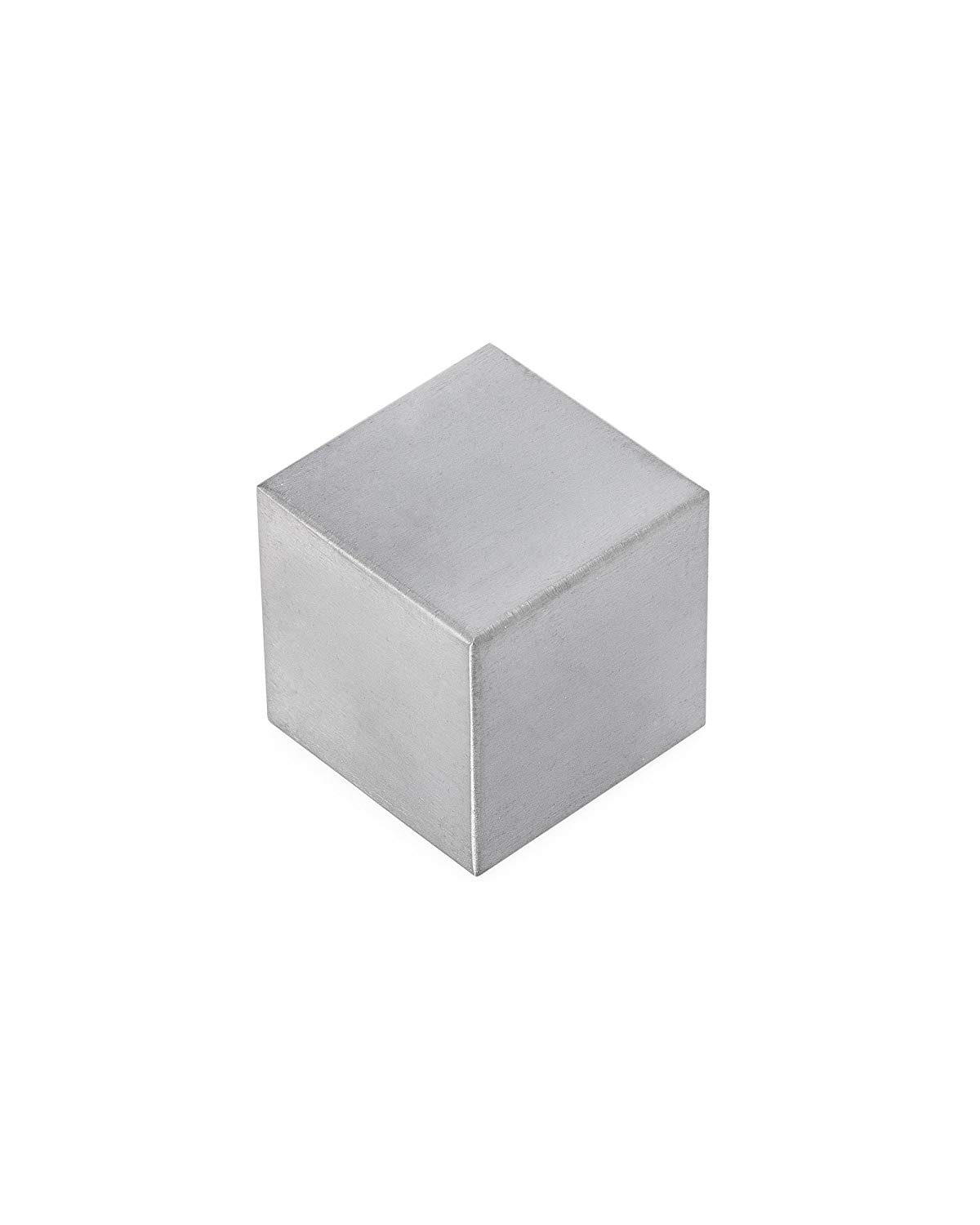 CUBE 1.0CM EDGE ZINC