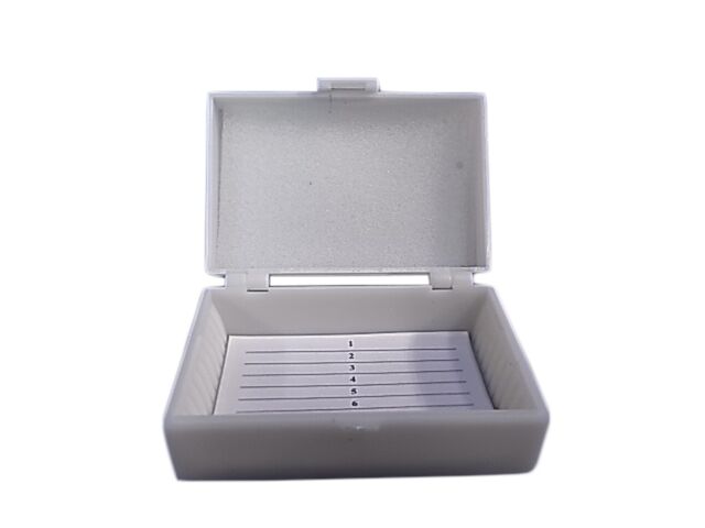 SLIDE BOX MICROSCOPE PLASTIC FITS  10 SLIDES