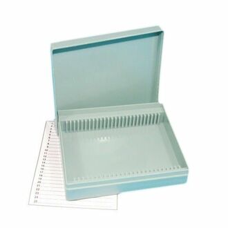 SLIDE BOX MICROSCOPE PLASTIC FITS  25 SLIDES