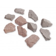 GEOLOGICAL SPECIMENS ROCK RHYOLITE PINK TO GRAY