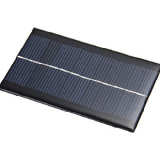 SOLAR PANEL 1.5V 450mA 62x120mm EPOXY RESIN