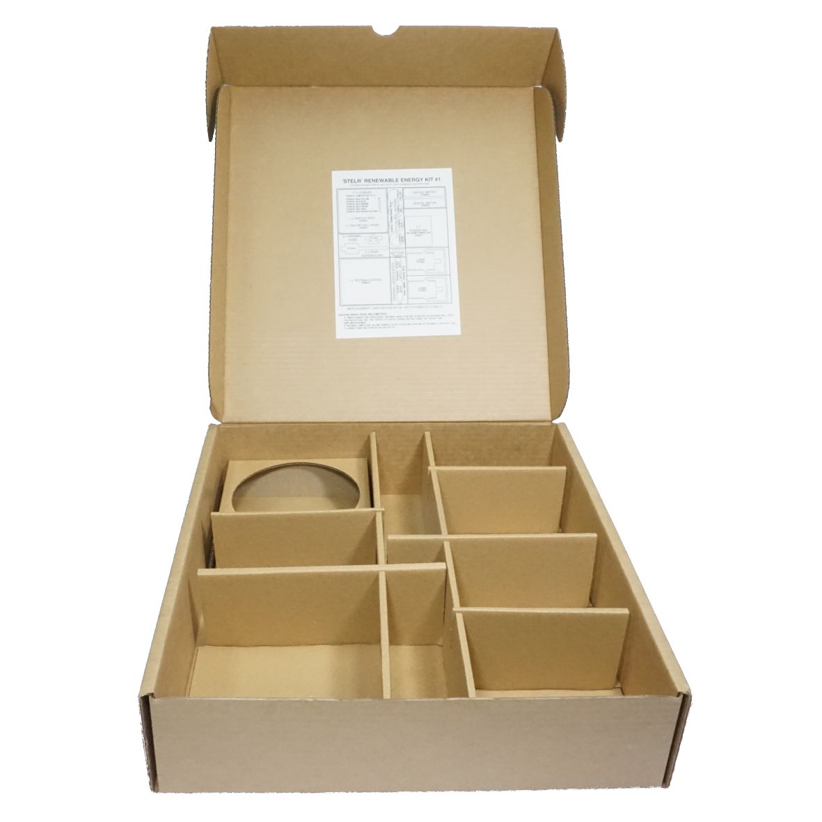 STELR RENEWABLE ENERGY CARTON KIT #1 WITH SET OF DIVIDERS