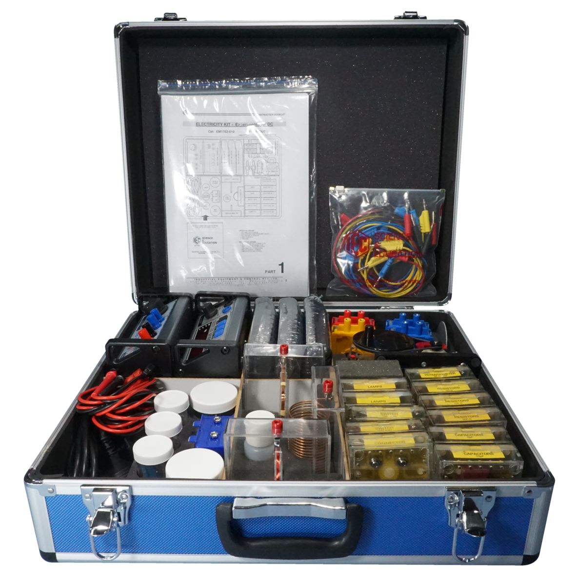 ELECTRICITY KIT ALUM CASE SIG.GEN & MOTOR/GEN IEC