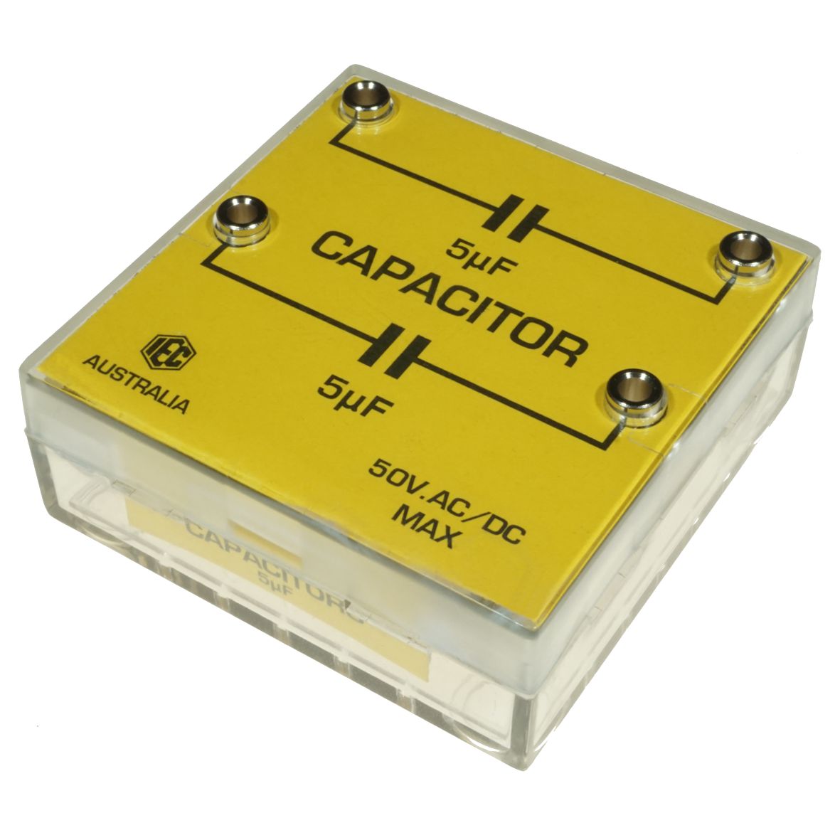 ELECTRICITY KIT CAPACITOR 5µF DUAL