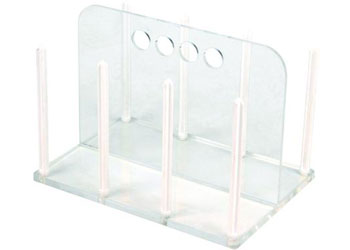 RACK PETRI DISH HOLDS 60 x 90mm d DISHES