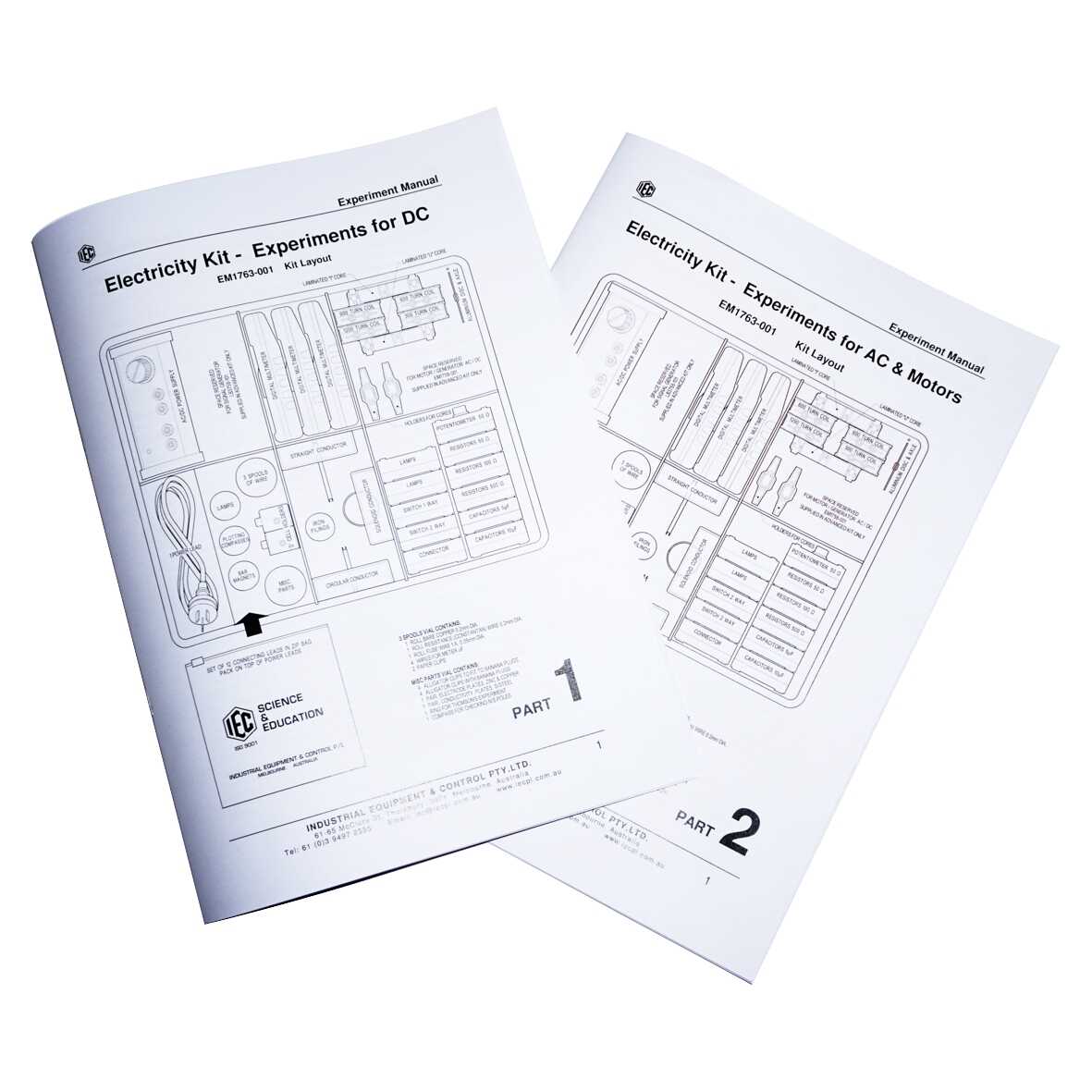 ELECTRICITY KIT EXPERIMENT MANUAL