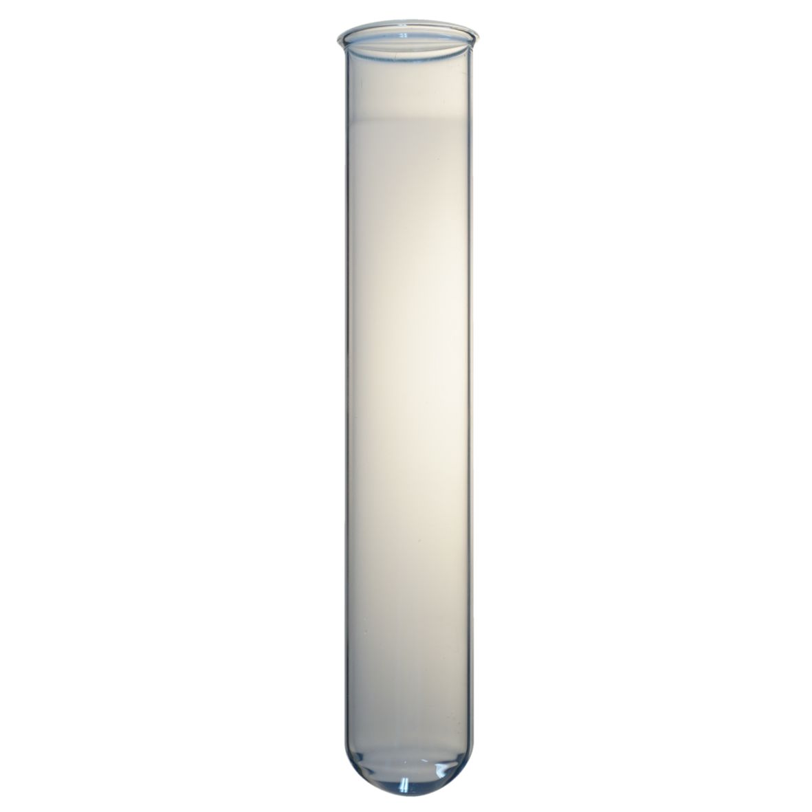 TEST TUBE BOROSILICATE GLASS WITH RIM 150 x 18mm PACK/100