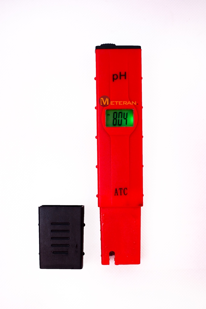 METER PH PEN TYPE DIGITAL 0-14 PH WITH BACKLIGHT