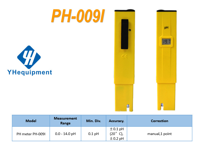 METER PH PEN TYPE DIGITAL 0-14.0 PH x 0.1 PH