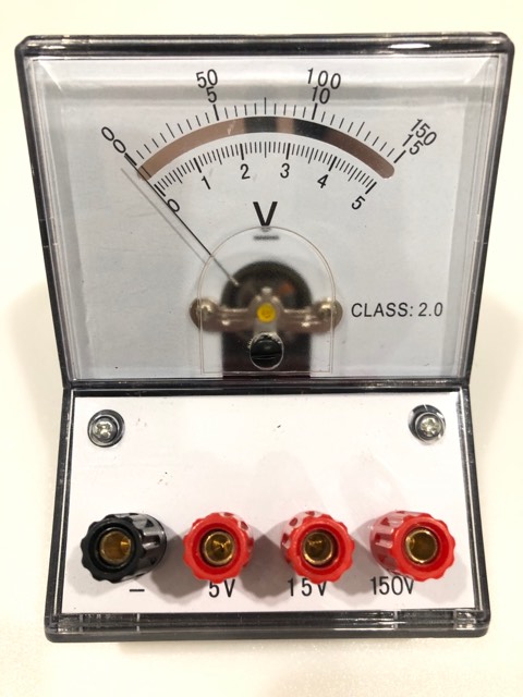 METER STUDENT 3R/V DC VOLTS 0-5/0-15/0-150