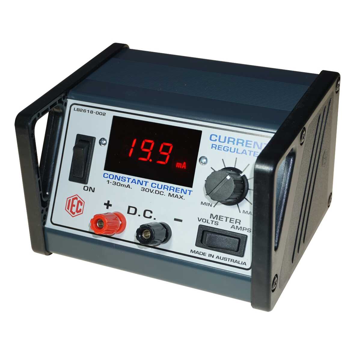 POWER SUPPLY VAR CONST. CURRENT 30mA/30V.DC. MAX DIGITAL METER