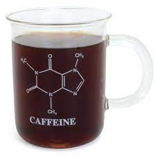 BEAKER BOROSILICATE GLASS CAFFINE MUG 400ml