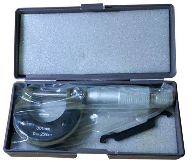 MICROMETER 0-25mm x 0.01mm