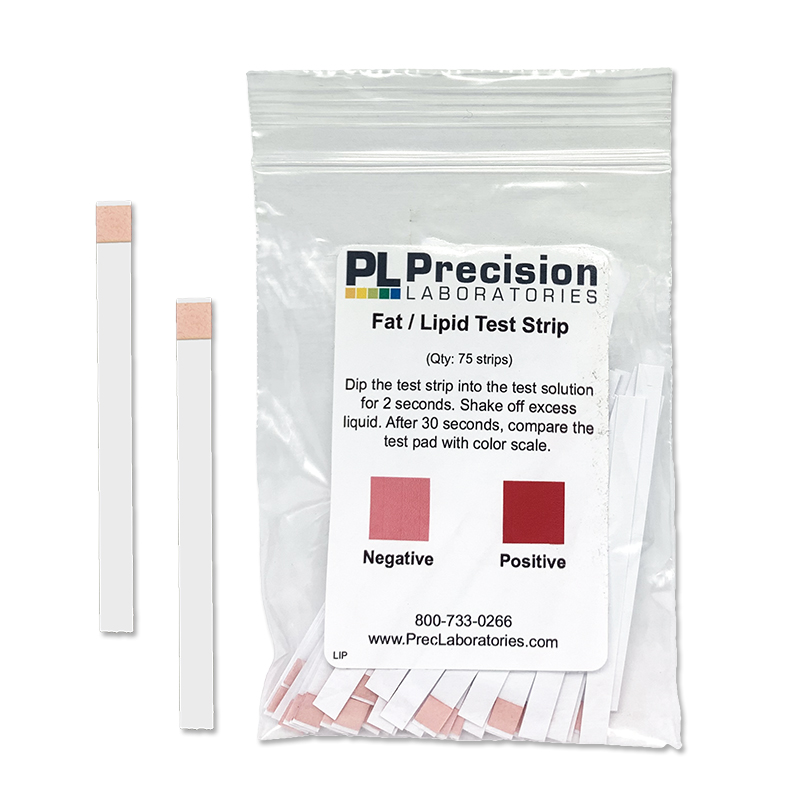 PAPER LIPID/FAT TEST STRIPS 75 STRIPS