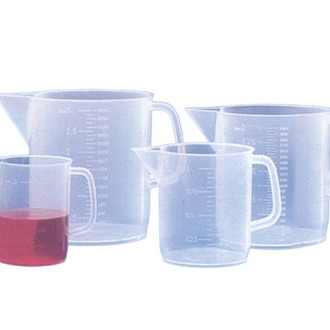 JUG MEASURING POLYPROPYLENE GRADUATED WITH HANDLE 3000ml