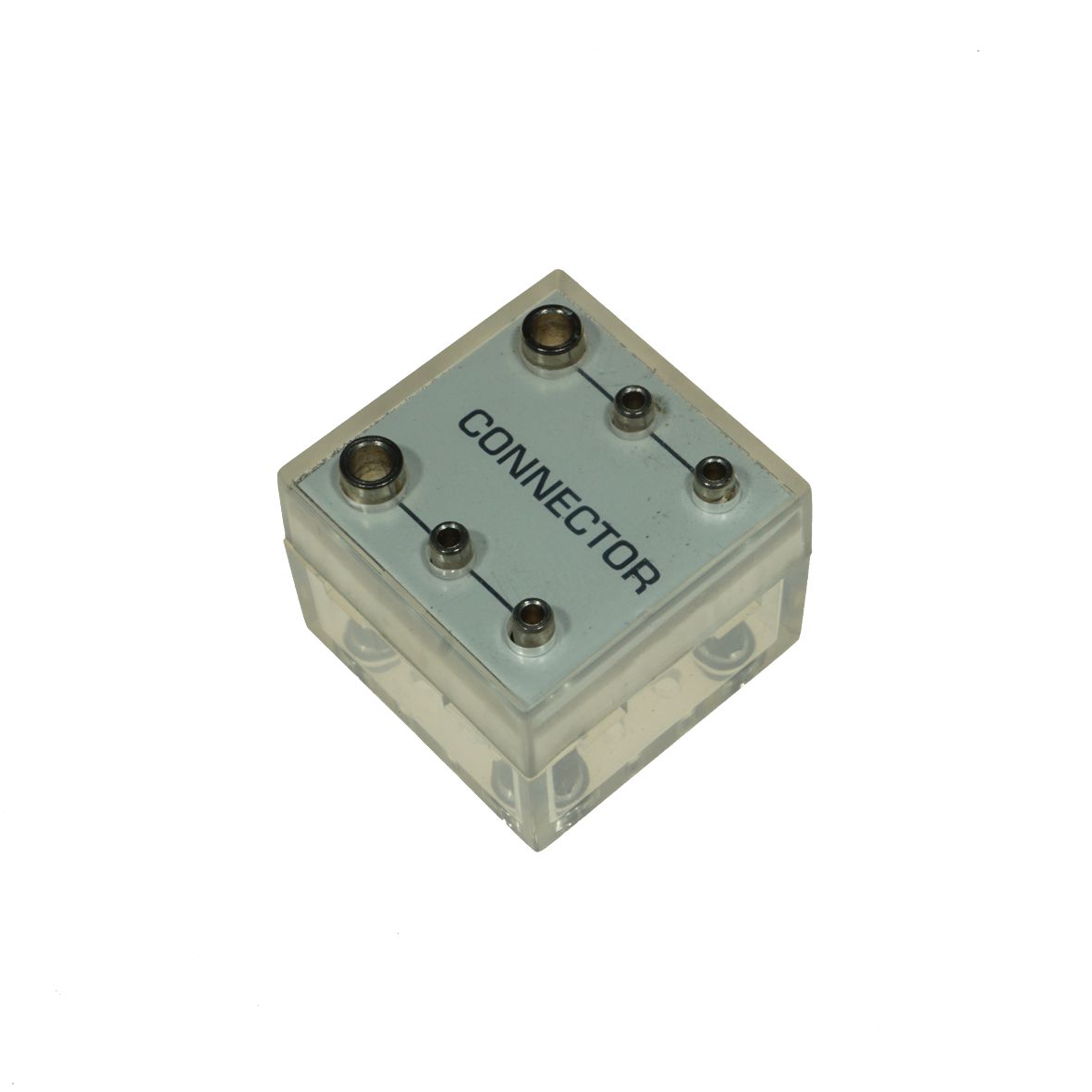 ELECTRONICS KIT CONNECTOR BOX FOR 2mm/4mm PLUGS