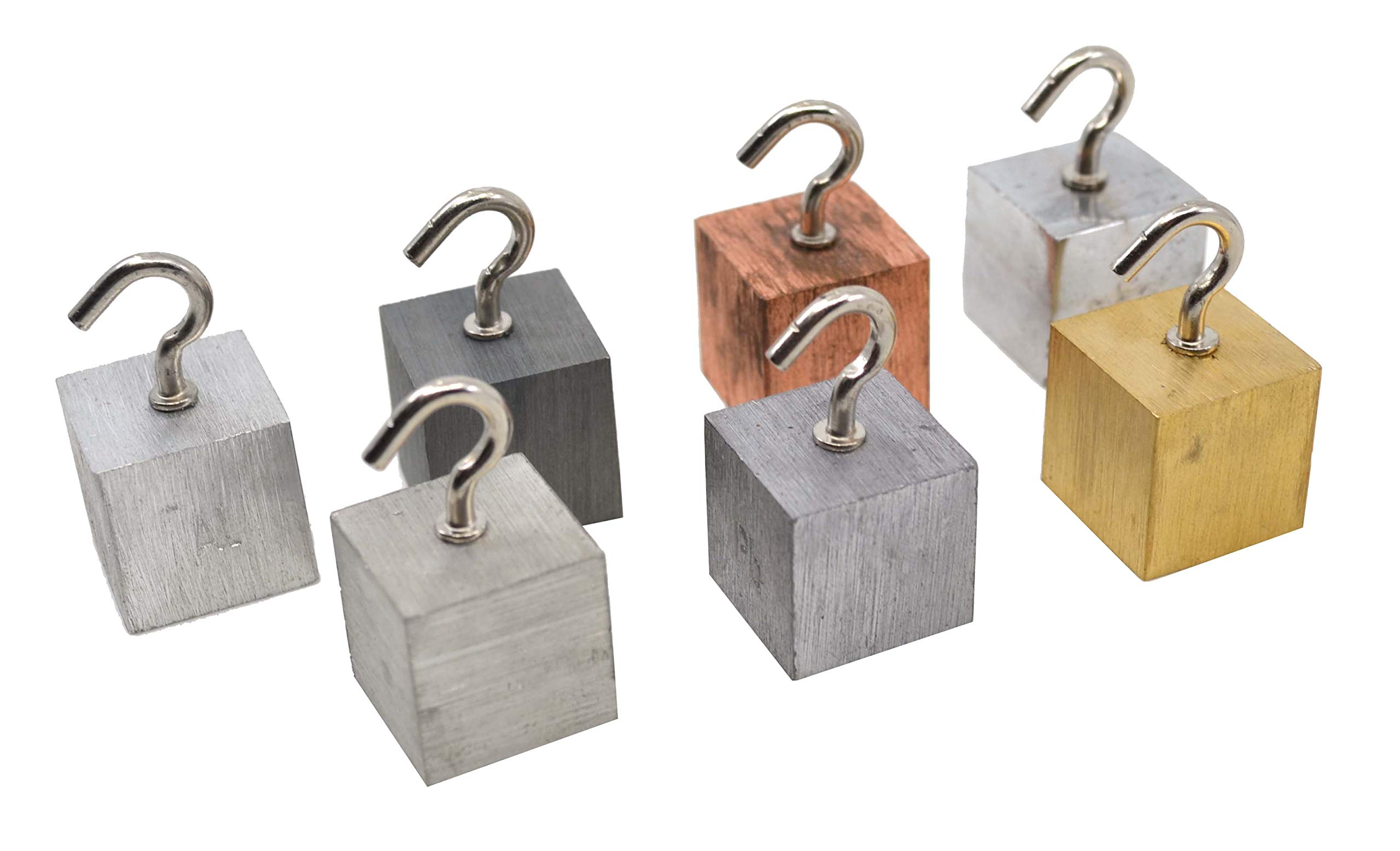 CUBE DENSITY 2.0CM SET OF 7 CUBES WITH HOOKS