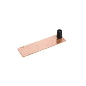 ELECTRODE COPPER 75x25x3mm WITH TERMINAL