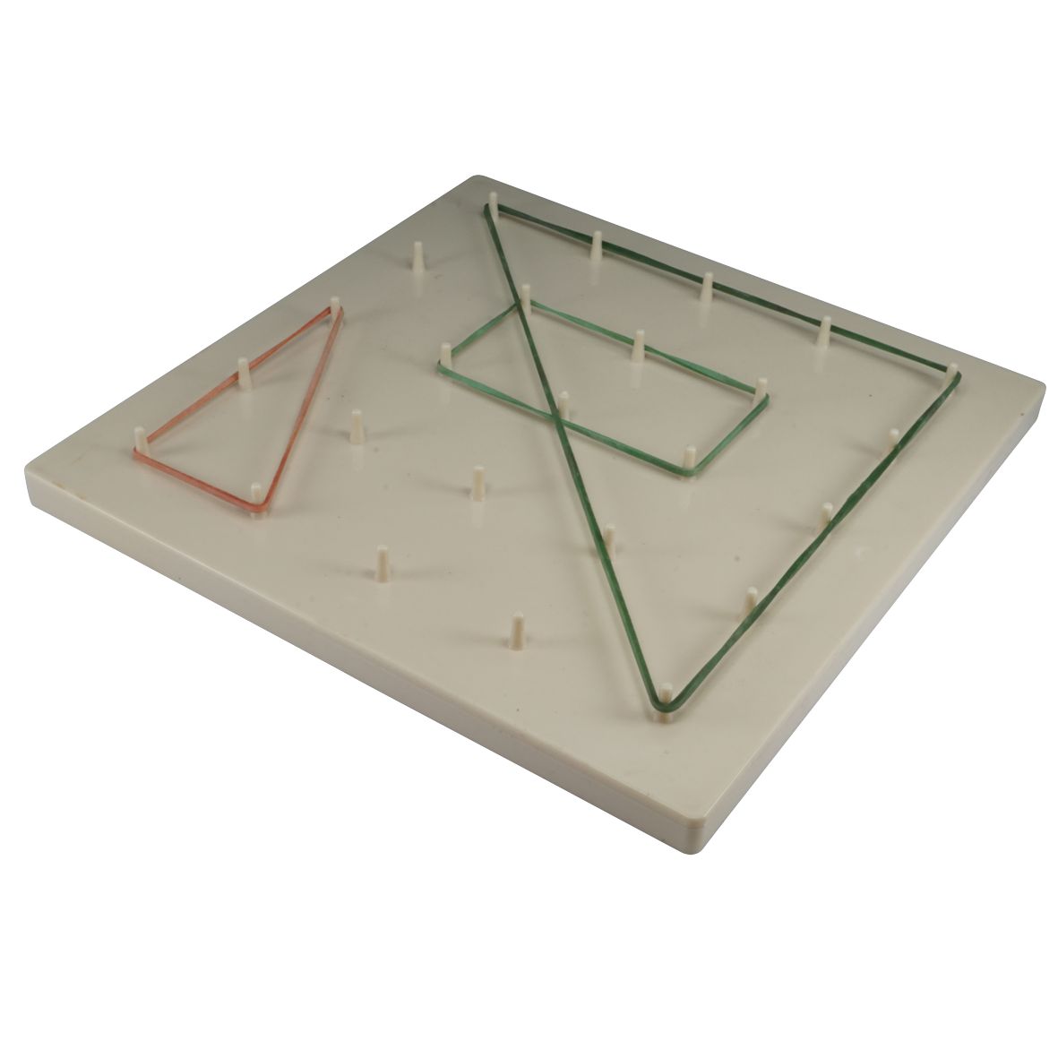 GEOBOARD STUDENT PLASTIC C/W RUBBER BANDS