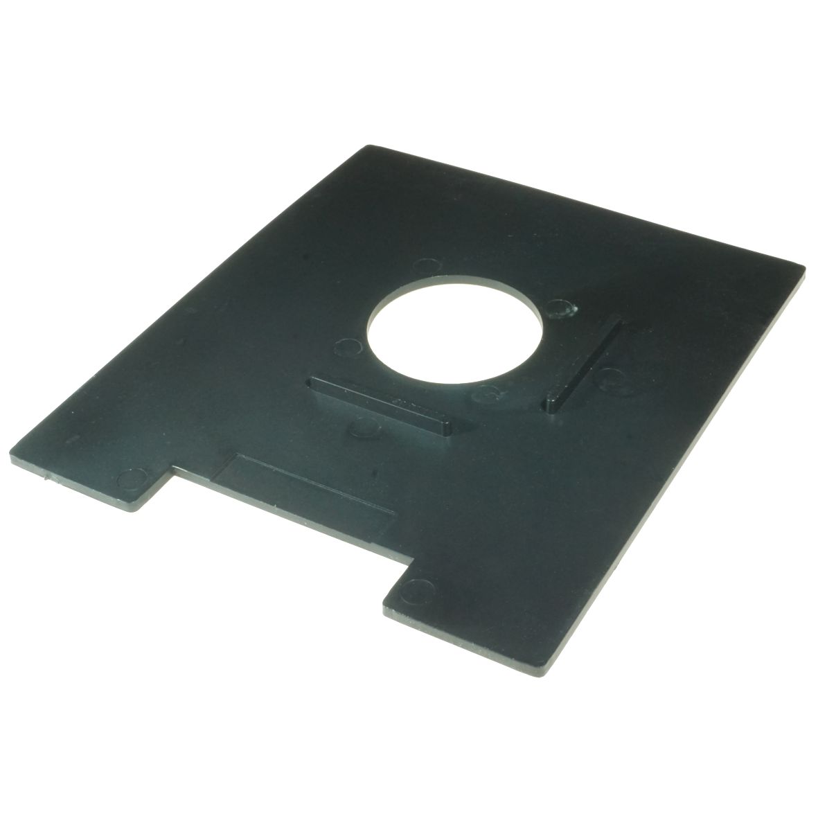 OPTICAL BENCH PLATE SQUARE FOR TRANSPARENCIES