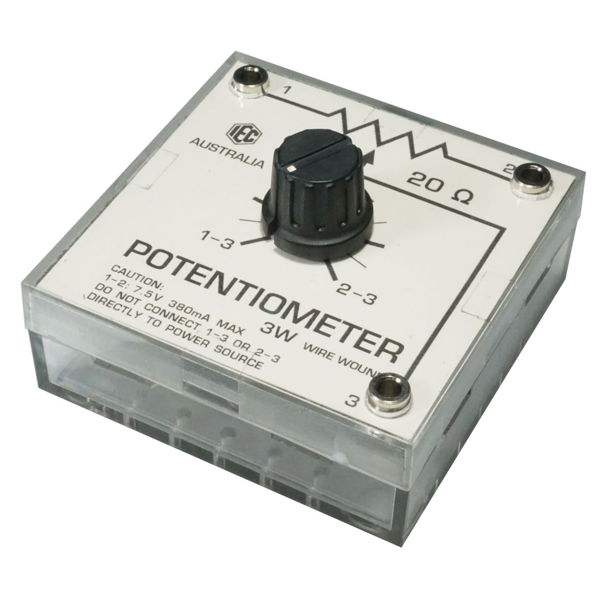 POTENTIOMETER 20 OHM RADIO TYPE W/W