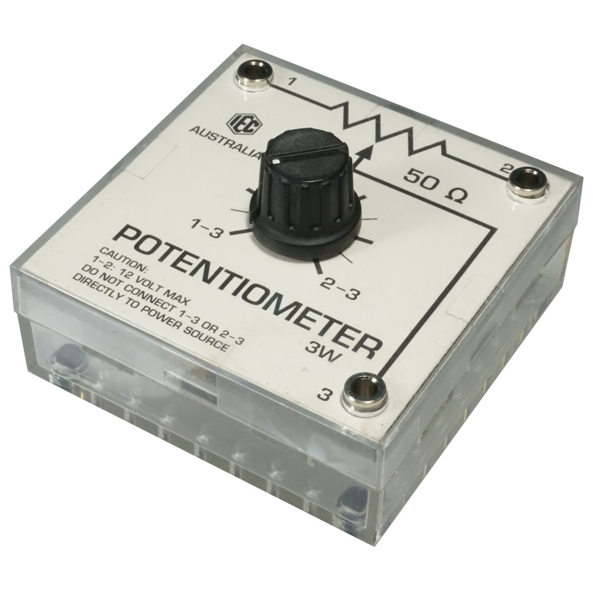 POTENTIOMETER 50 OHM RADIO TYPE W/W