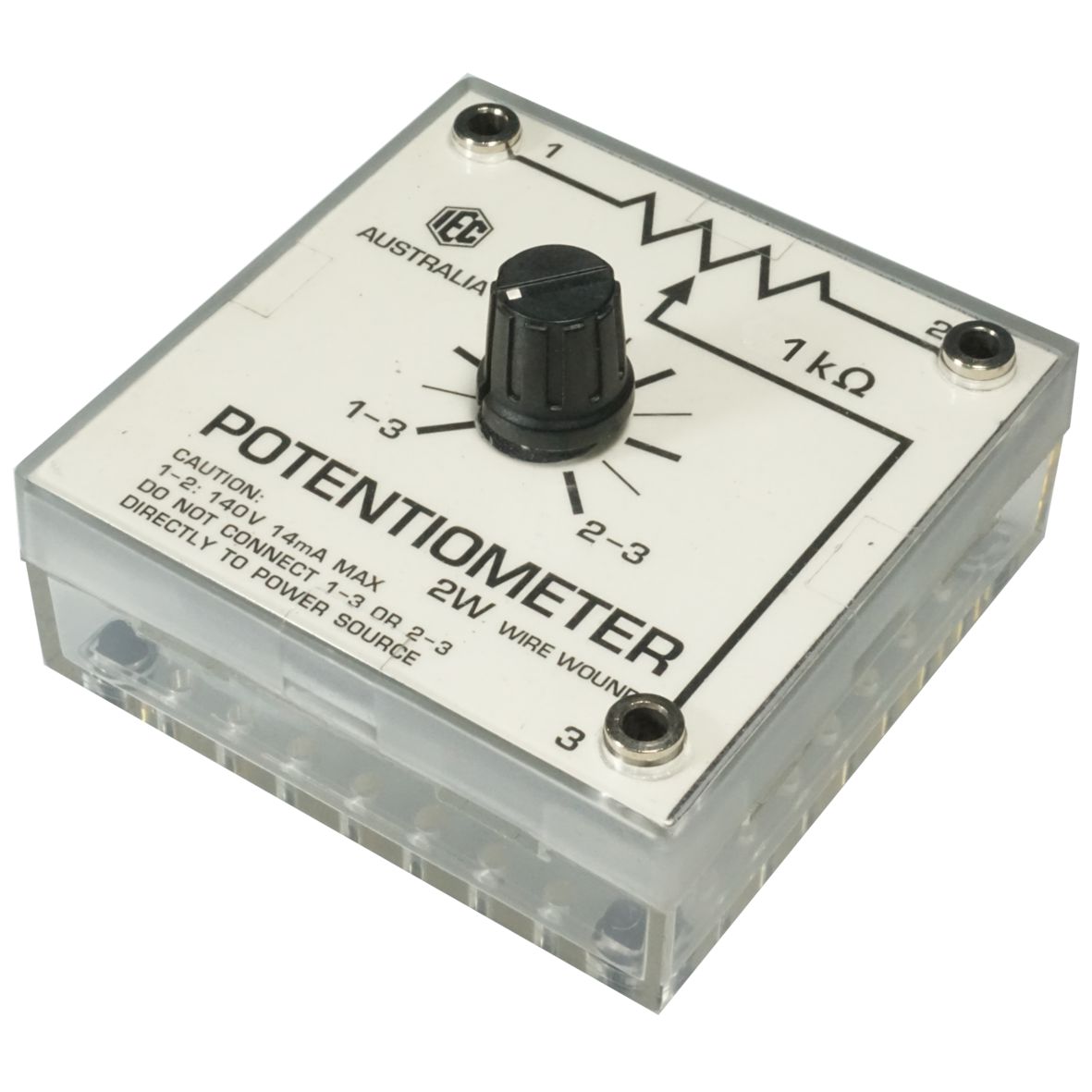 POTENTIOMETER 1k OHM RADIO TYPE W/W