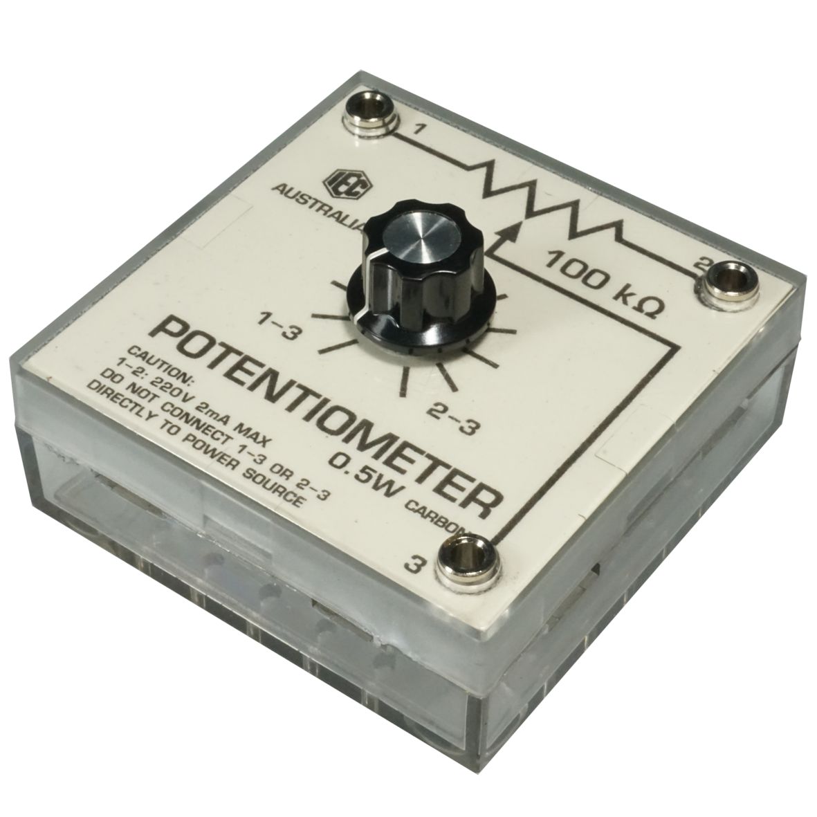 POTENTIOMETER 100k OHM RADIO TYPE CARBON