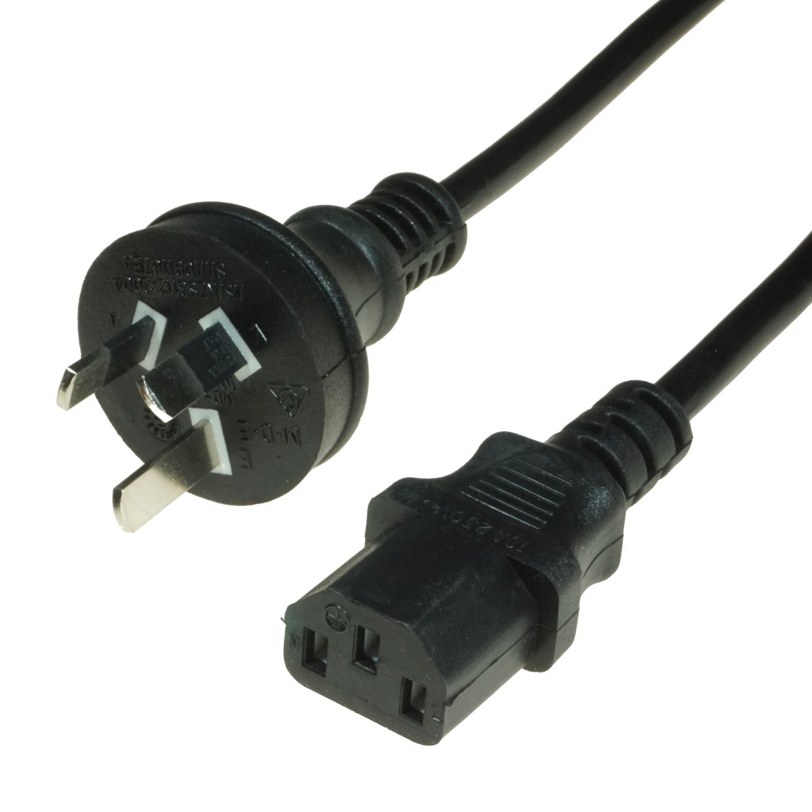 POWER CABLE AUST.PLUG/IEC 3P.SKT (REAR OF EQUIP)