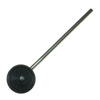 PULLEY 50mm DIA NYLON ON ALLOY ROD STRAIGHT